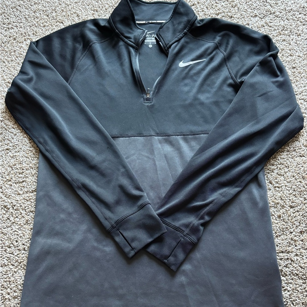 Nike Black Long-Sleeve Top